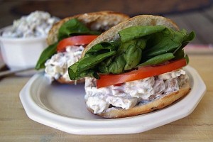 healthy chicken salad