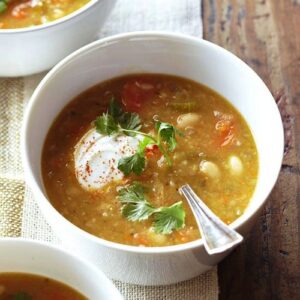 chicken white bean soup